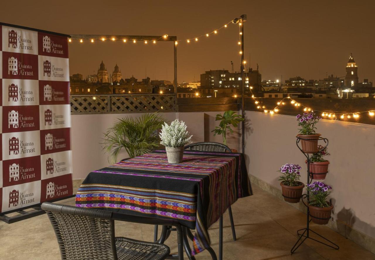 La Quinta De Amat Hotel Lima Buitenkant foto